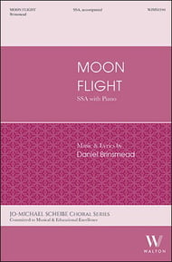 Moon Flight SSA choral sheet music cover Thumbnail